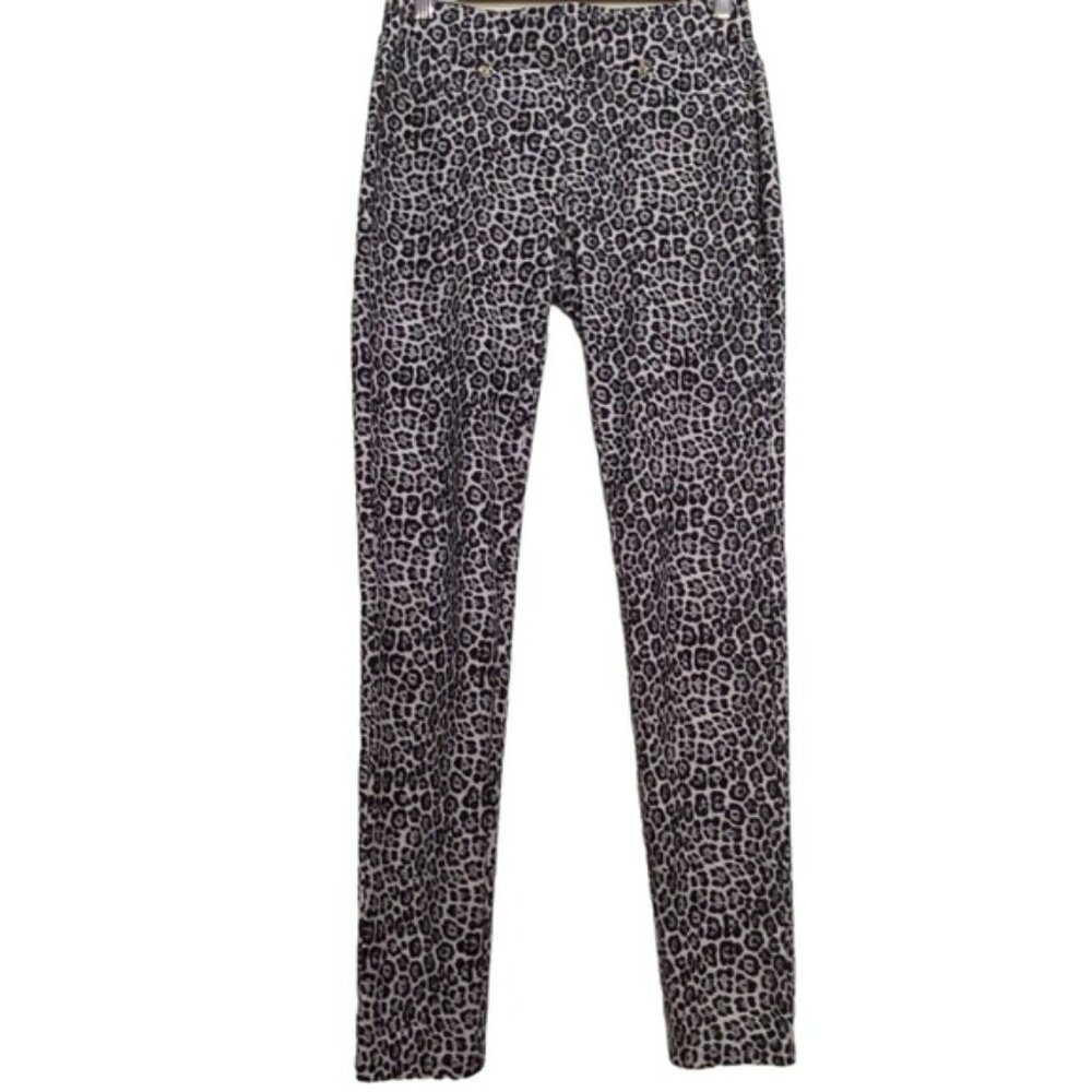 Michael Kors Pant Leopard Prints Pattern Small St… - image 1